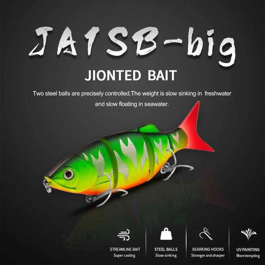 Bearking JIKS-S82SB Jointed Minnow Lure - Nex Fisher Hub