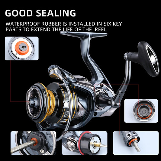 BEARKING BKT Spinning Reel: Power and Durability for All Your Fishing Adventures