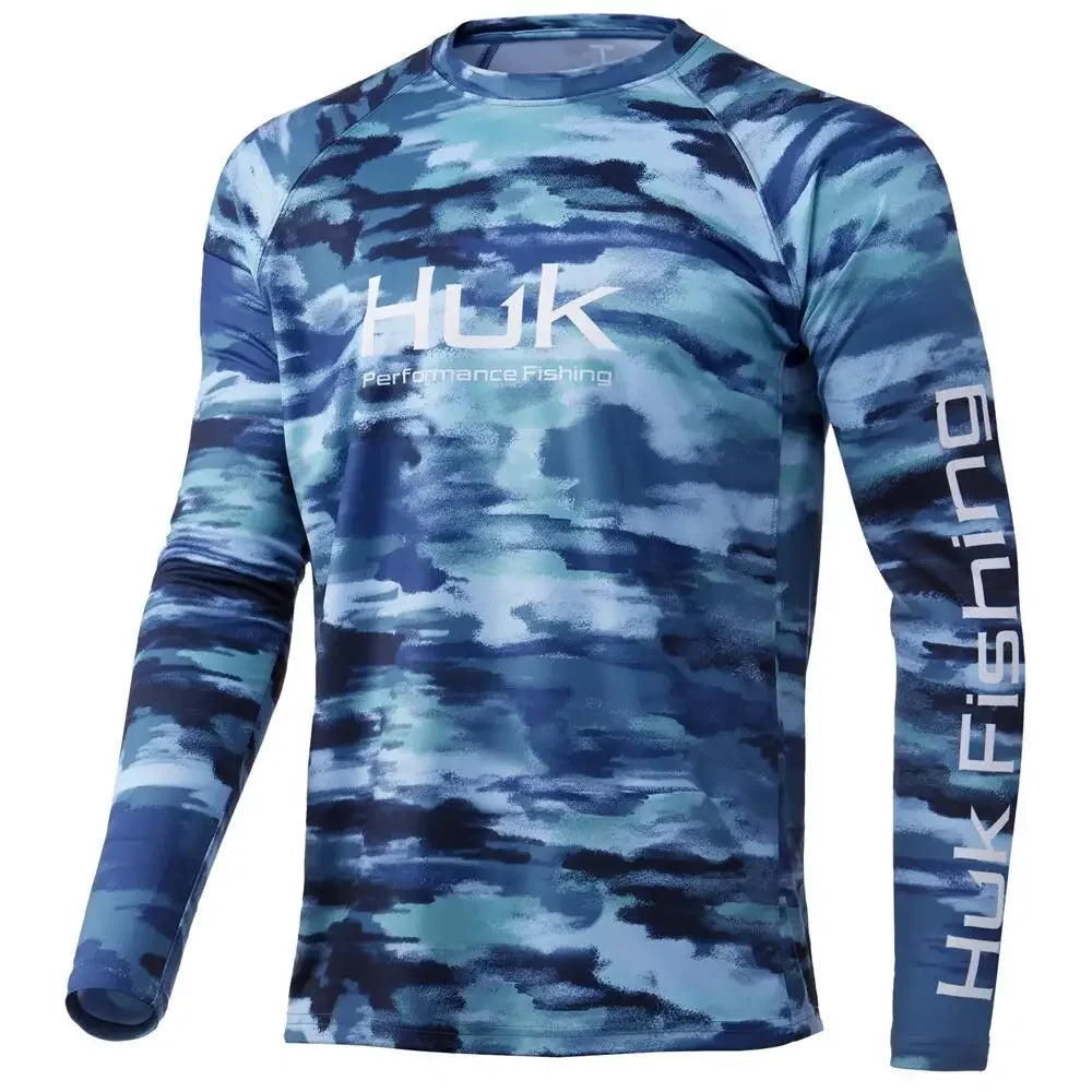 HUK Long Sleeve Fishing T-Shirt UV-50: Essential Sun Protection for Summer Anglers
