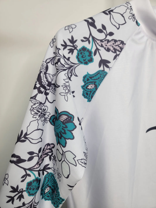 T-shirt anti-UV MALFC pour homme | Protection solaire UPF 50+ à manches longues pour le surf, la natation et la plongée avec tuba