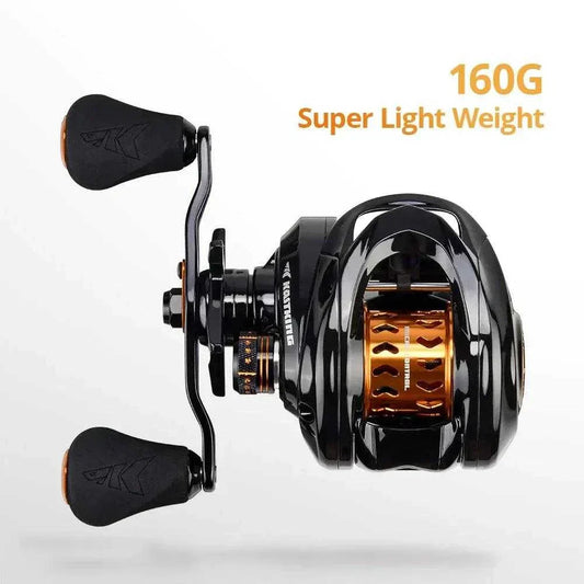 KastKing Zephyr Bait Finesse System Baitcast Reel, lightweight 160g, high-performance finesse fishing reel.