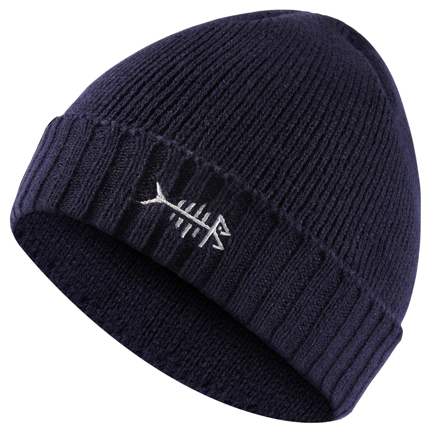 BASSDASH Winter Beanie Hat: Fleece-Lined Thermal Knit Cap Nex Fisher Hub
