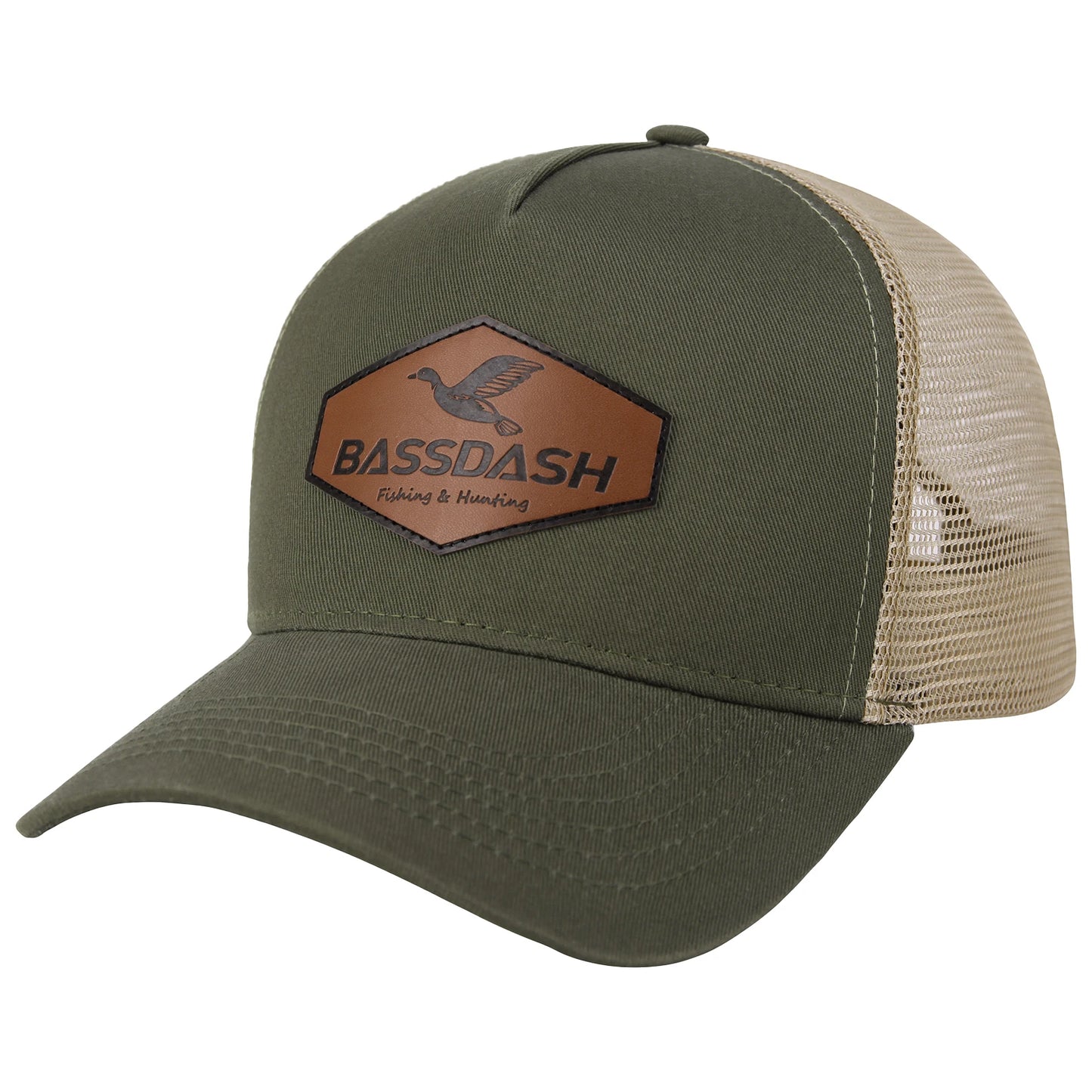 BASSDASH Embroidered Patch Trucker Hat