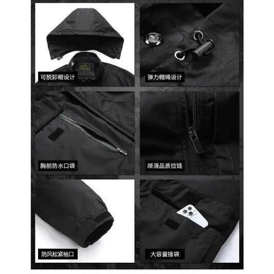 Veste d'extérieur MOMUZA : Protection contre les intempéries