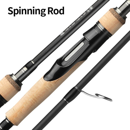 LINNHUE Rod Precision and Power for Casting or Spinning Fishing Rod