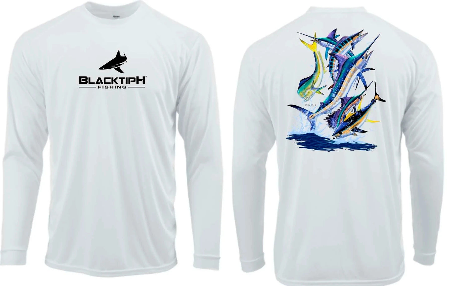 BLACKTIPH Performance Fishing Shirt: Men’s UV Protection Jersey