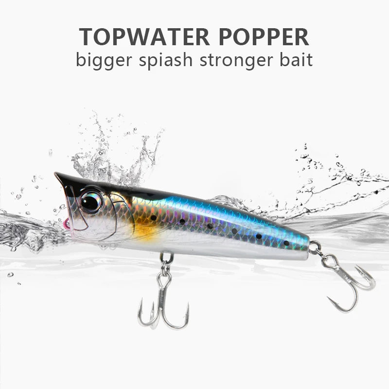 LETOYO Topwater Popper Fishing Lure - Dominate the Surface