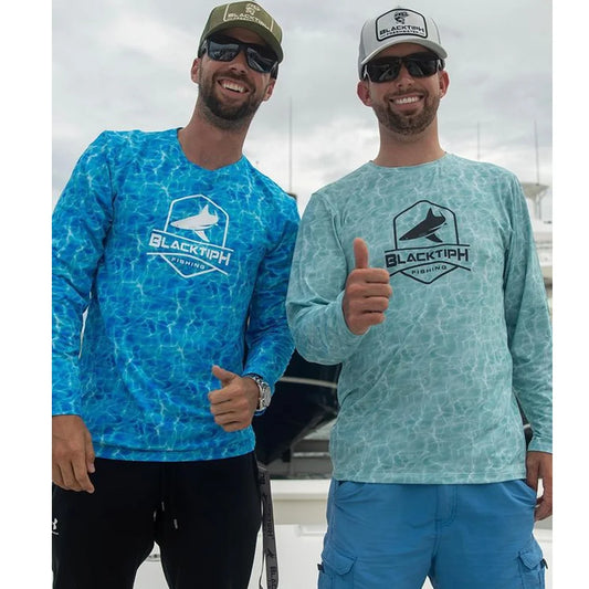 BLACKTIPH Performance Fishing Shirt: Men’s UV Protection Jersey