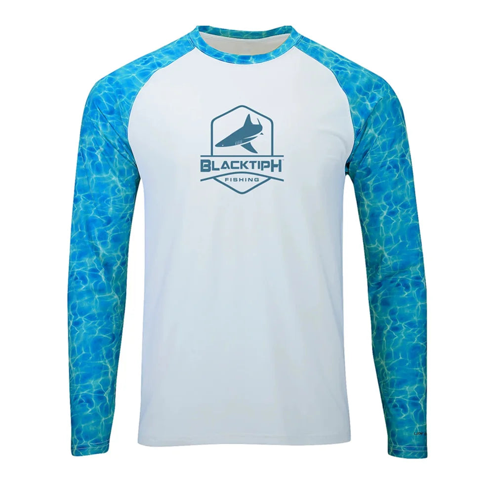 BLACKTIPH Performance Fishing Shirt: Men’s UV Protection Jersey