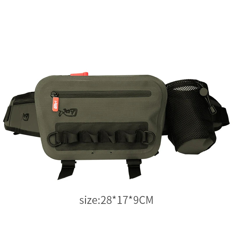 LINNHUE Fishing Shoulder Bag Fishing Tackle Waterproof Bag Outdoor Capacity Fishing Lures Line Box Storage Accessories