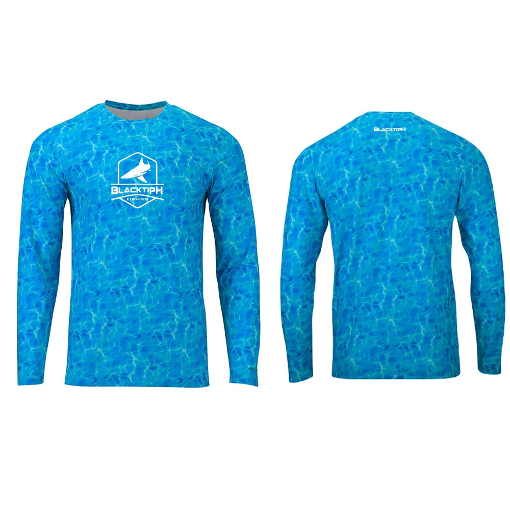 BLACKTIPH Performance Fishing Shirt: Men’s UV Protection Jersey