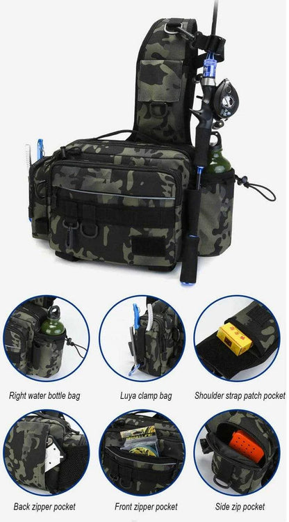 Scione F-100 Multi-Function Fishing Bag - Nex Fisher Hub