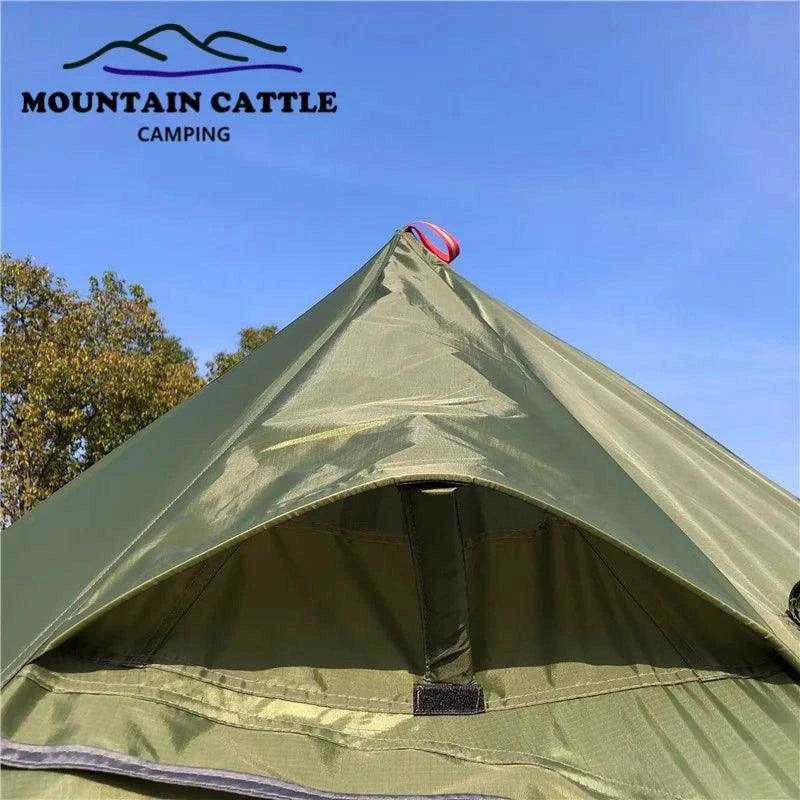 Mountain Cattle Ultralight 2-3 Person Pyramid Tent - Nex Fisher Hub