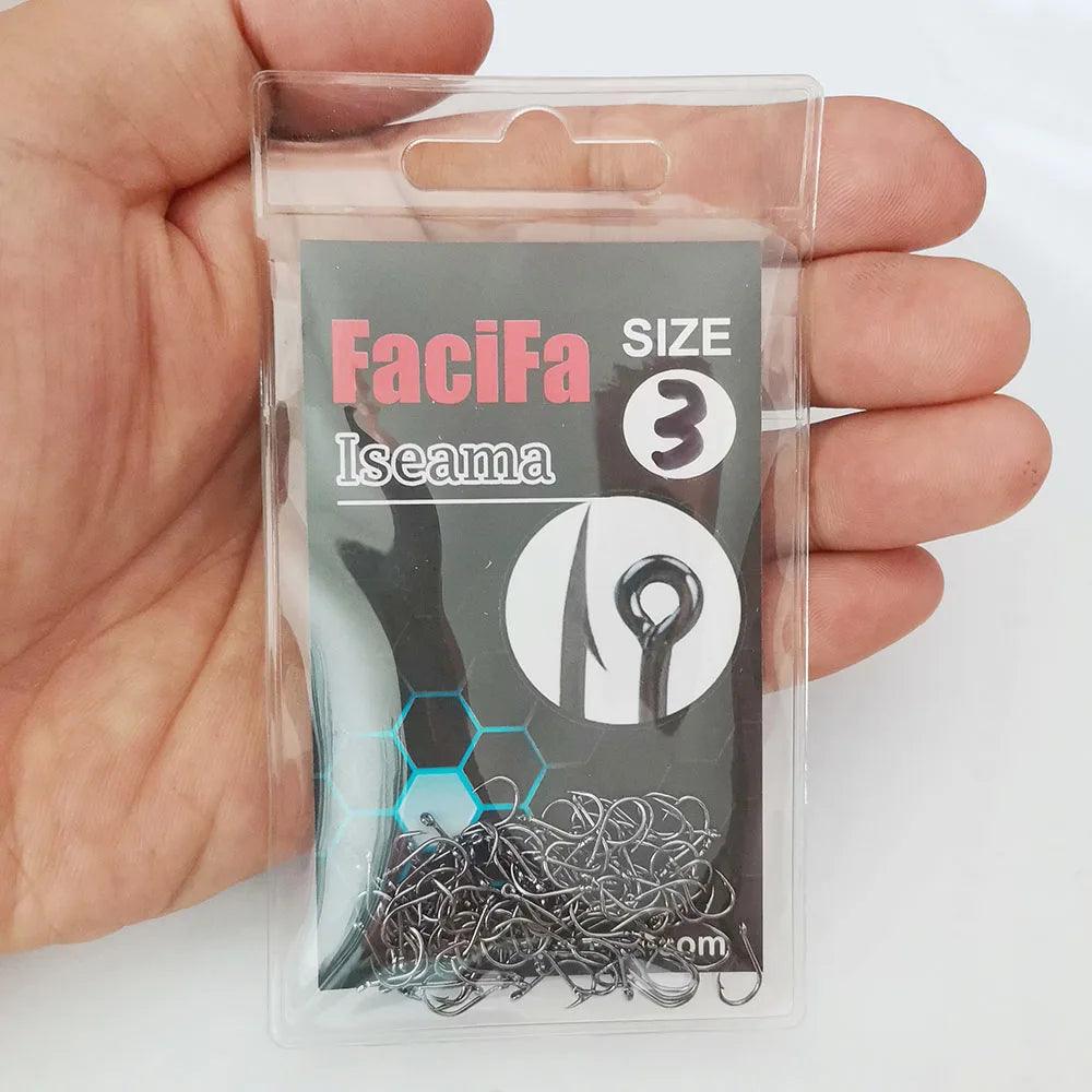 100 Pcs Iseama Offset Circle Hooks