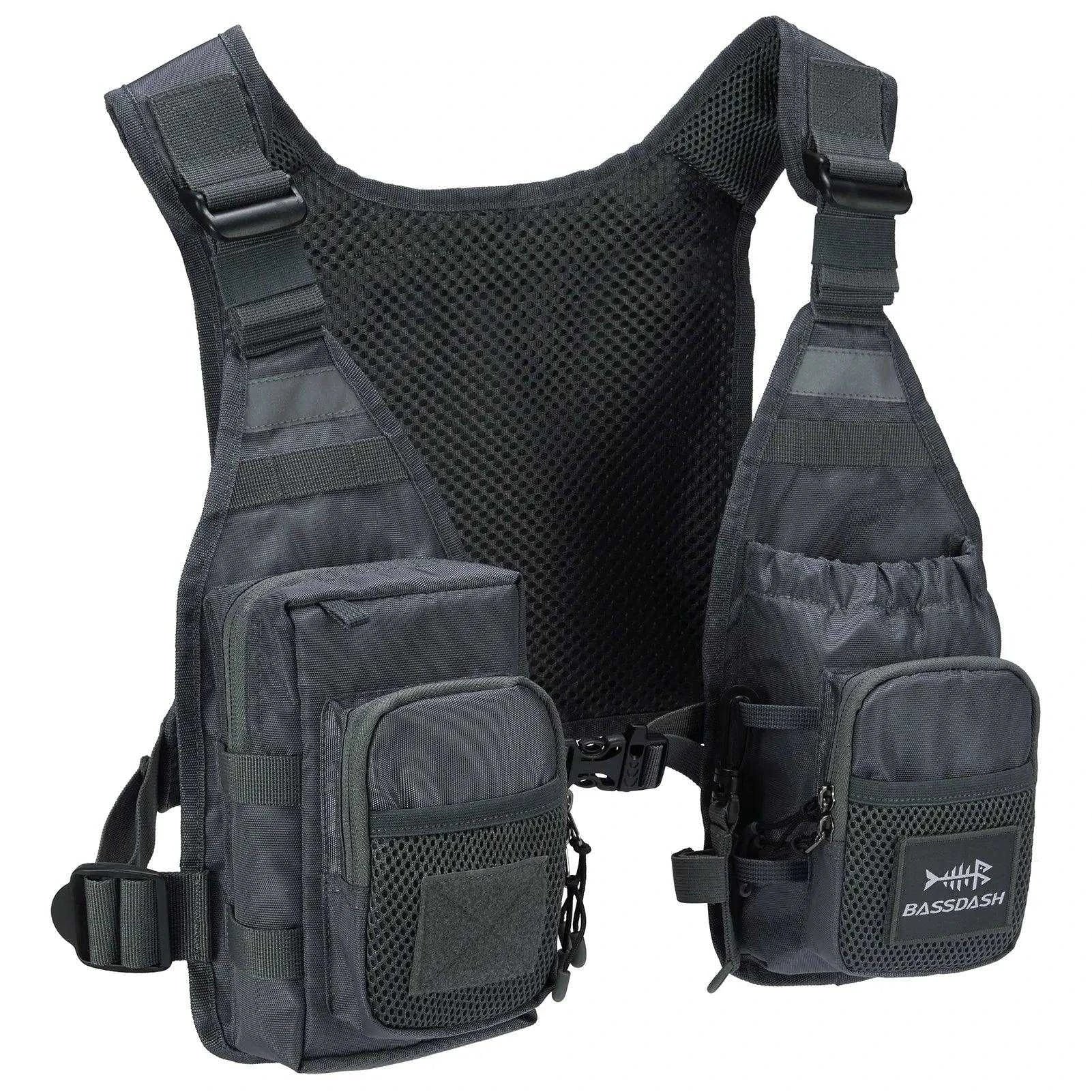 Bassdash FV08 Chest Pack Vest - Nex Fisher Hub