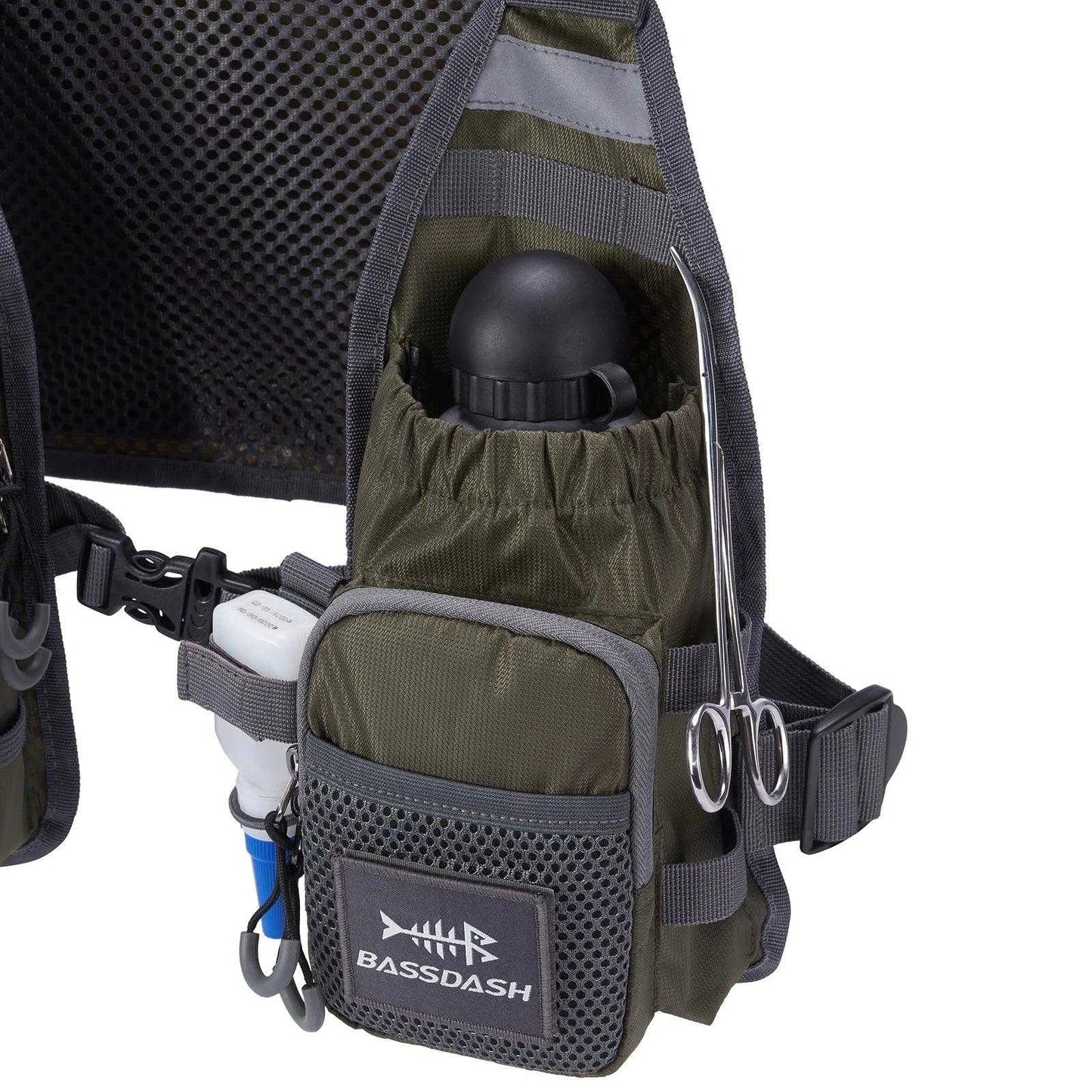 Bassdash FV08 Chest Pack Vest - Nex Fisher Hub