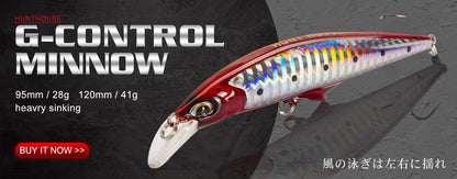 Hunthouse Sinking Lipless Pencil Fishing Lure 70mm/13.5g 95mm/24g Honey Trap