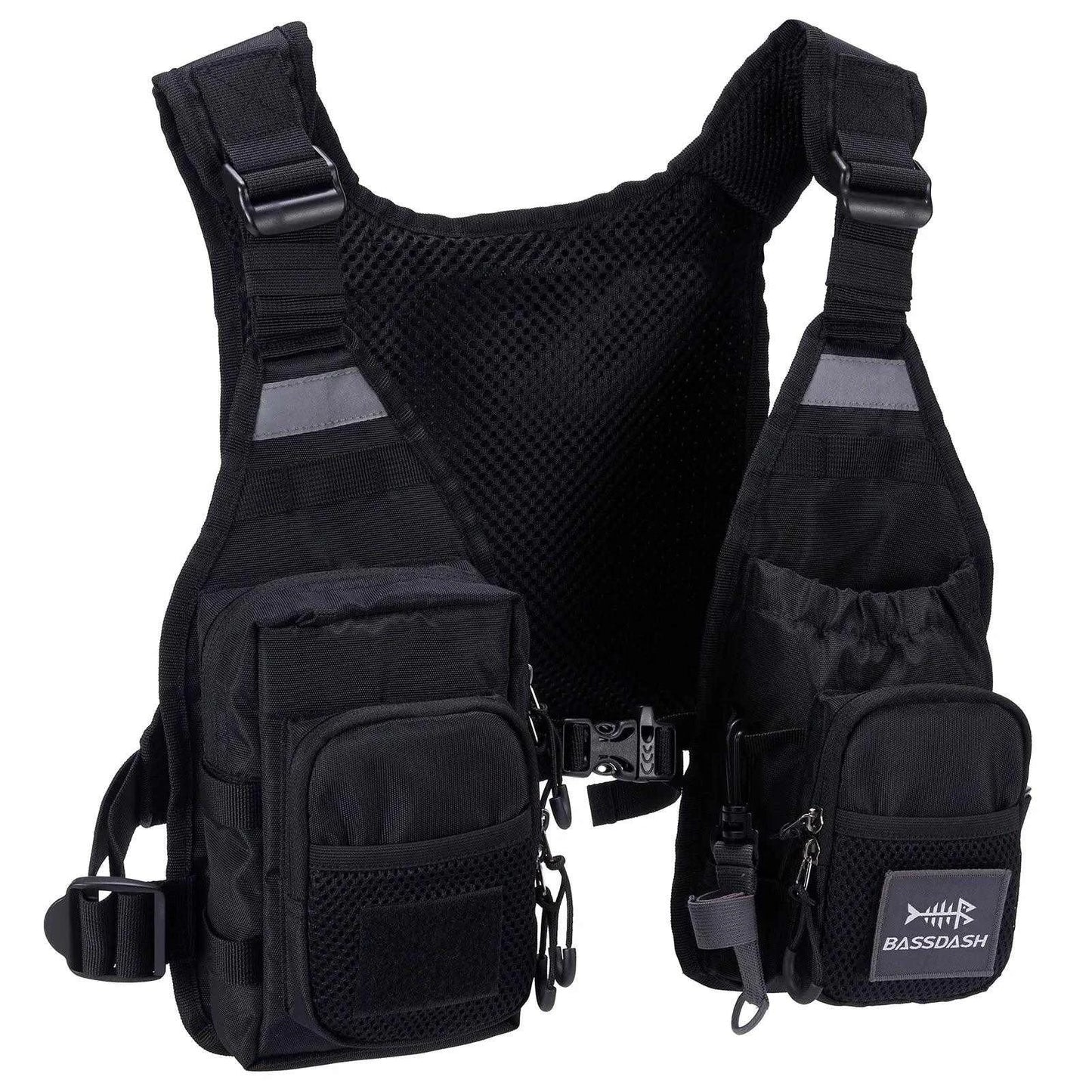 Bassdash FV08 Chest Pack Vest - Nex Fisher Hub