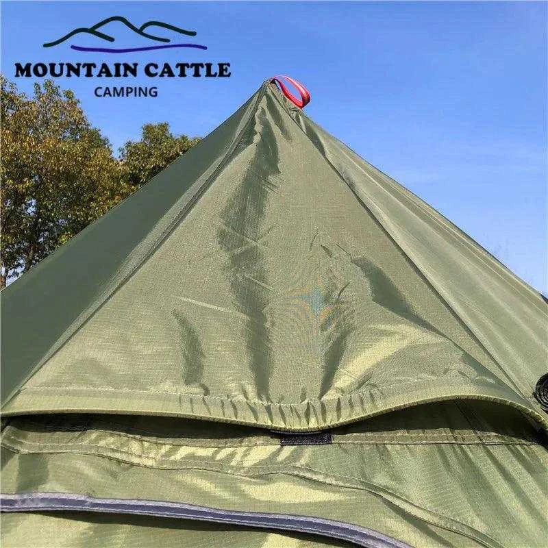 Mountain Cattle Ultralight 2-3 Person Pyramid Tent - Nex Fisher Hub