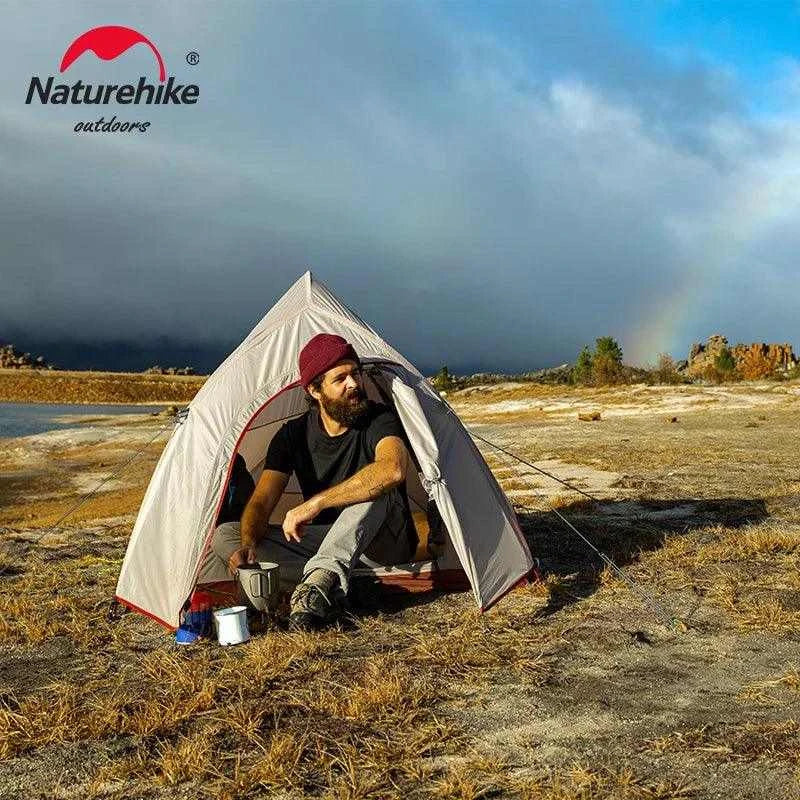 Naturehike Cloud Up 1 2 3 People Tent Ultralight 20D Camping Tent Waterproof Outdoor Hiking Travel Tent Backpacking Cycling Tent - Nex Fisher Hub