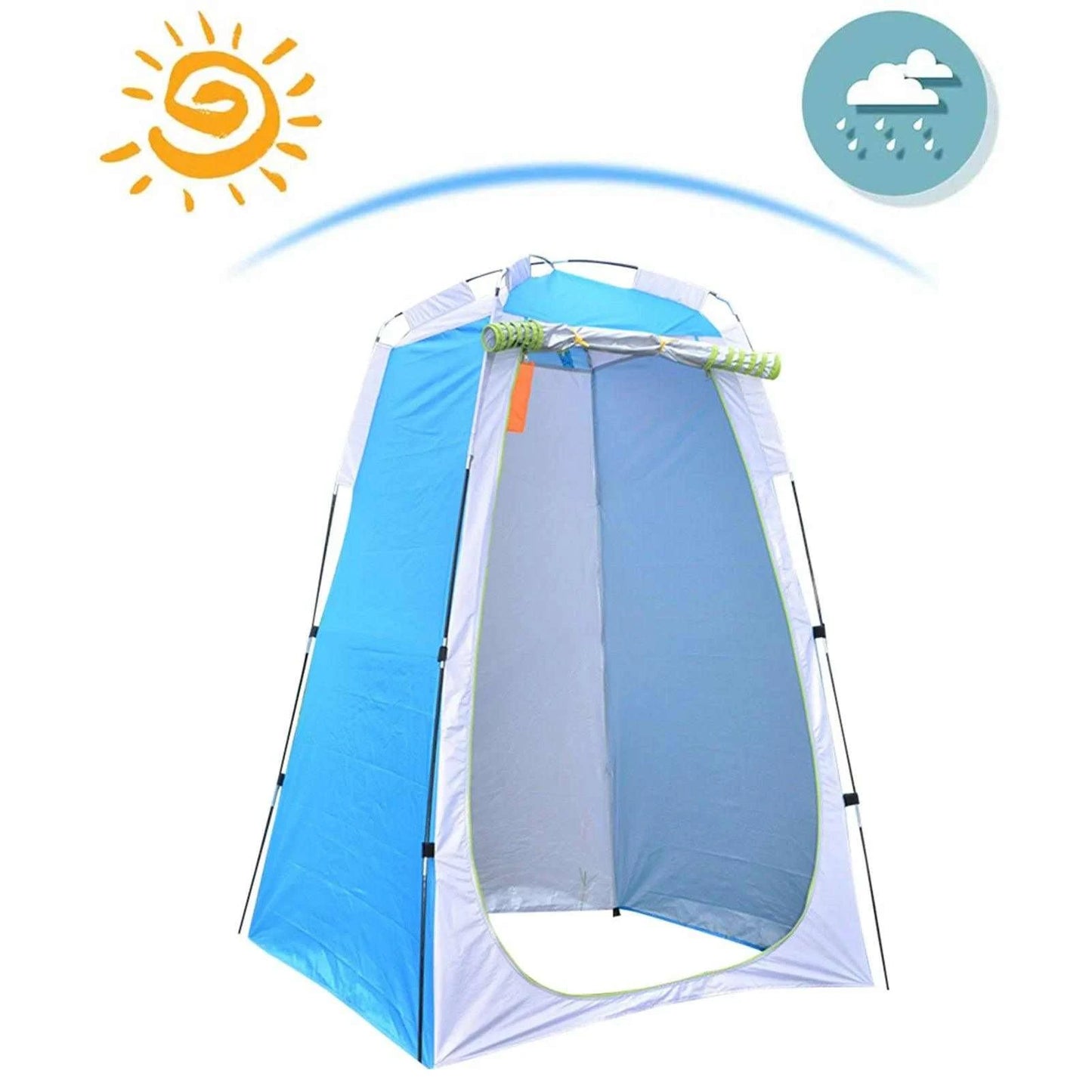 Portable Privacy Shower Toilet Tent Camping Automatic Pop Up Tent UV Function For Outdoor Camping Hiking Dressing Photography - Nex Fisher Hub