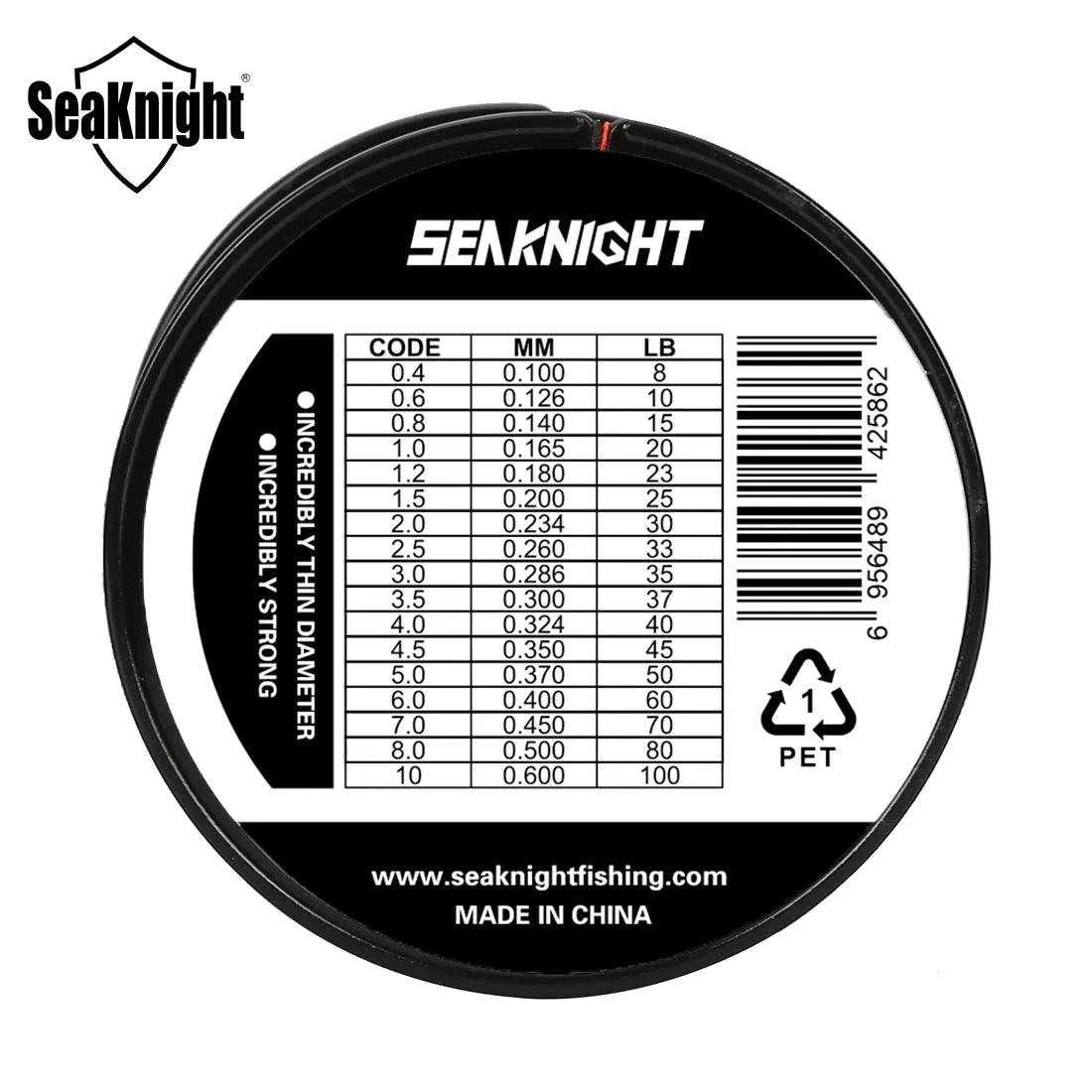 SeaKnight Brand TriPoseidon Series 4 Strands 300M PE Braided Fishing Line 8-60LB Multifilament Fishing Line Smooth Carp Fishing - Nex Fisher Hub