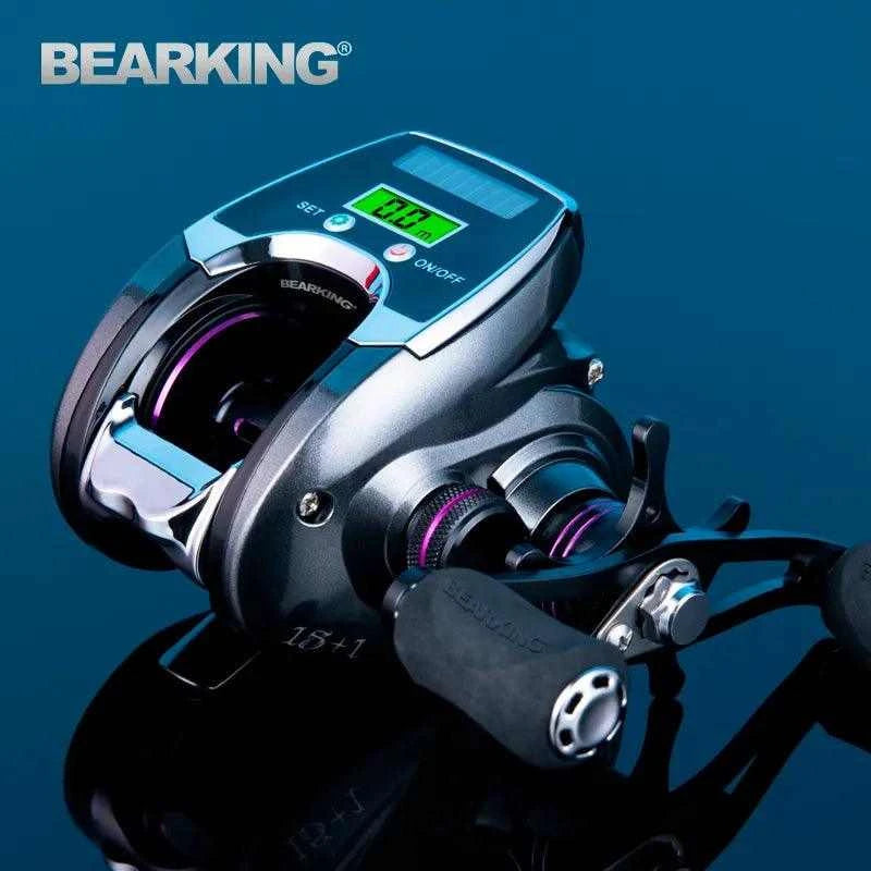 Bearking SX Digital Counter Baitcast Reel Cast Smart & Precise - Nex Fisher Hub