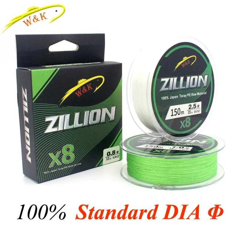 X8 Braided PE Lines at 150m Fishing Line Double Color Super Powered Braided Line PE Fishing Line - Nex Fisher Hub