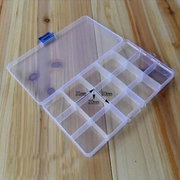 15-Slot Lure Box Storage CaseNex Fisher Hub