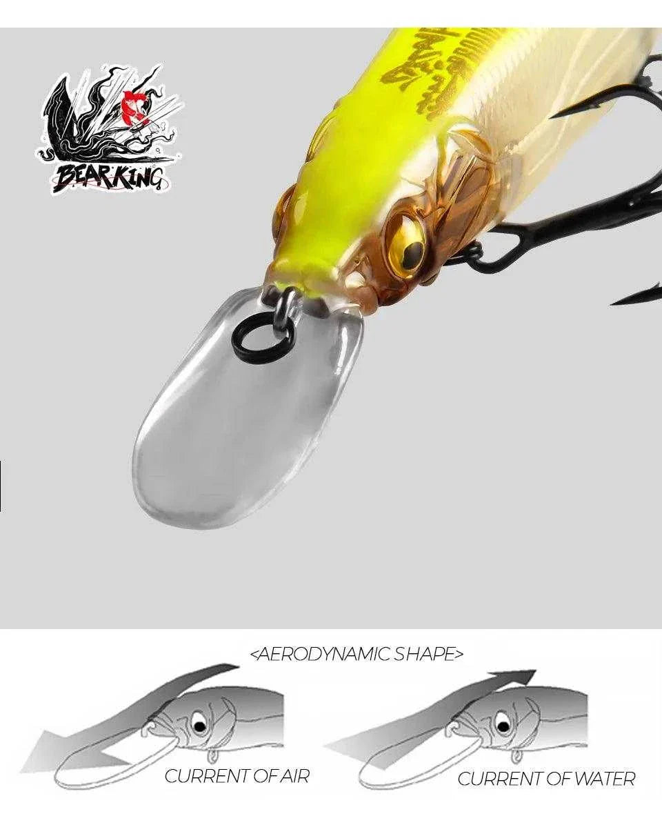 bearking brand fishing hooks Bearking BK-D-M1 - Jerkbait 14Gr