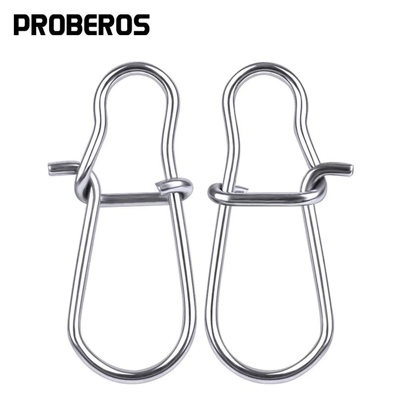 Proberos 30 pcs NiceFastlock Snap 12mm-33.5mm 0#-8#