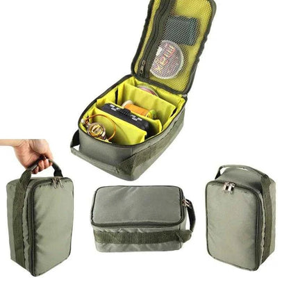 3-in-1 fishing handbag N0237 with durable oxford cloth, customizable compartments, and zippered pockets.