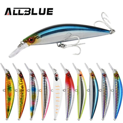 ALLBLUE Heavy Weight Minnow 90mm/110mm SpinnerBait