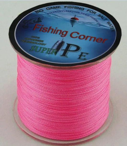 Braided fishing line 500m 4Strands Multi Color Super Strong Japan Multifilament PE braid line 10 20 30 40 60 80 100LB - Nex Fisher Hub