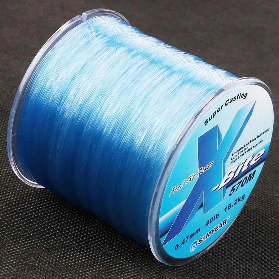 Top quality Nylon Line Monofilament Fishing Line Material From Japan Jig Carp Fish Line Wire 12lb 15lb 20lb 40lb 60lb 100lb - Nex Fisher Hub