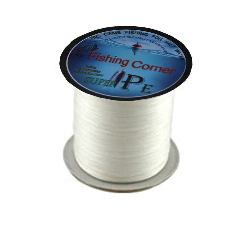 Braided fishing line 500m 4Strands Multi Color Super Strong Japan Multifilament PE braid line 10 20 30 40 60 80 100LB - Nex Fisher Hub