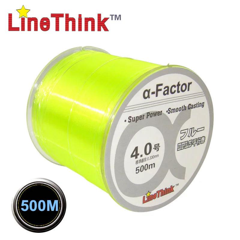 500M LineThink A-Factor Premium Quality Nylon Monofilament Fishing Line  Free Shipping - Nex Fisher Hub