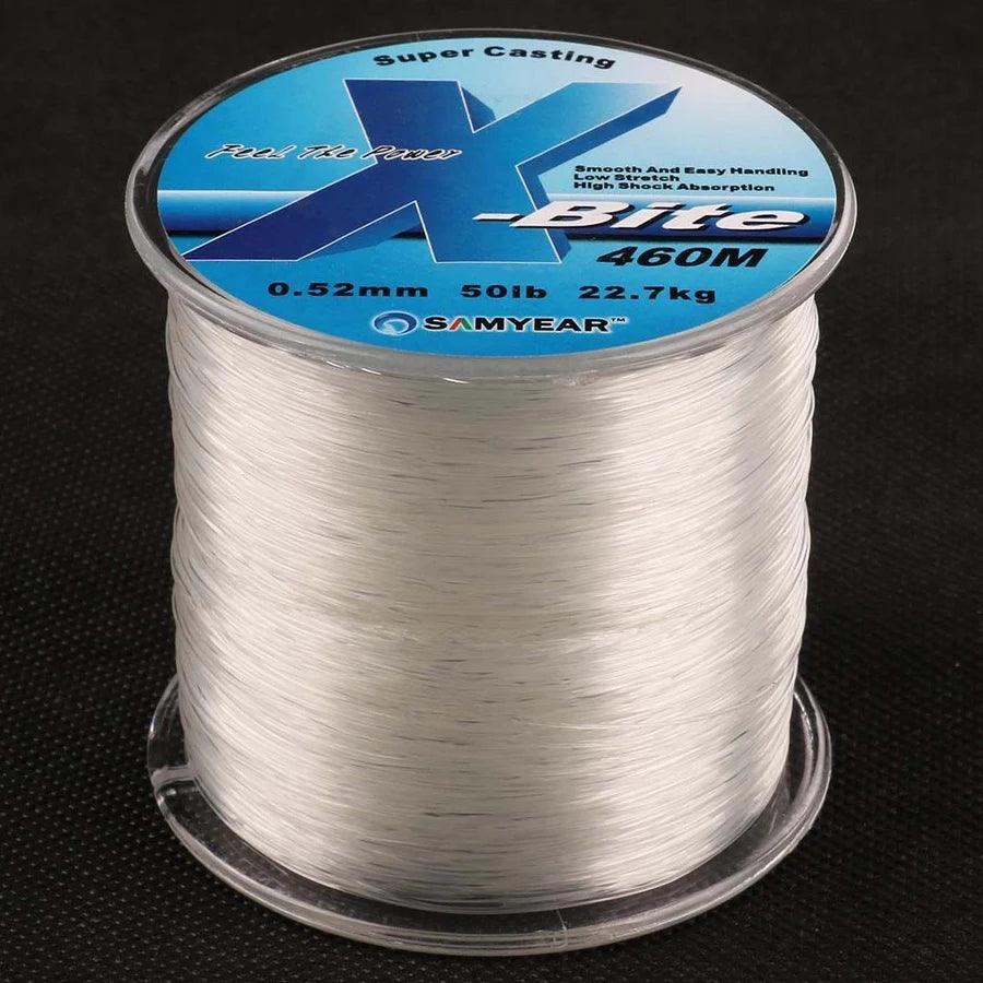 Top quality Nylon Line Monofilament Fishing Line Material From Japan Jig Carp Fish Line Wire 12lb 15lb 20lb 40lb 60lb 100lb - Nex Fisher Hub