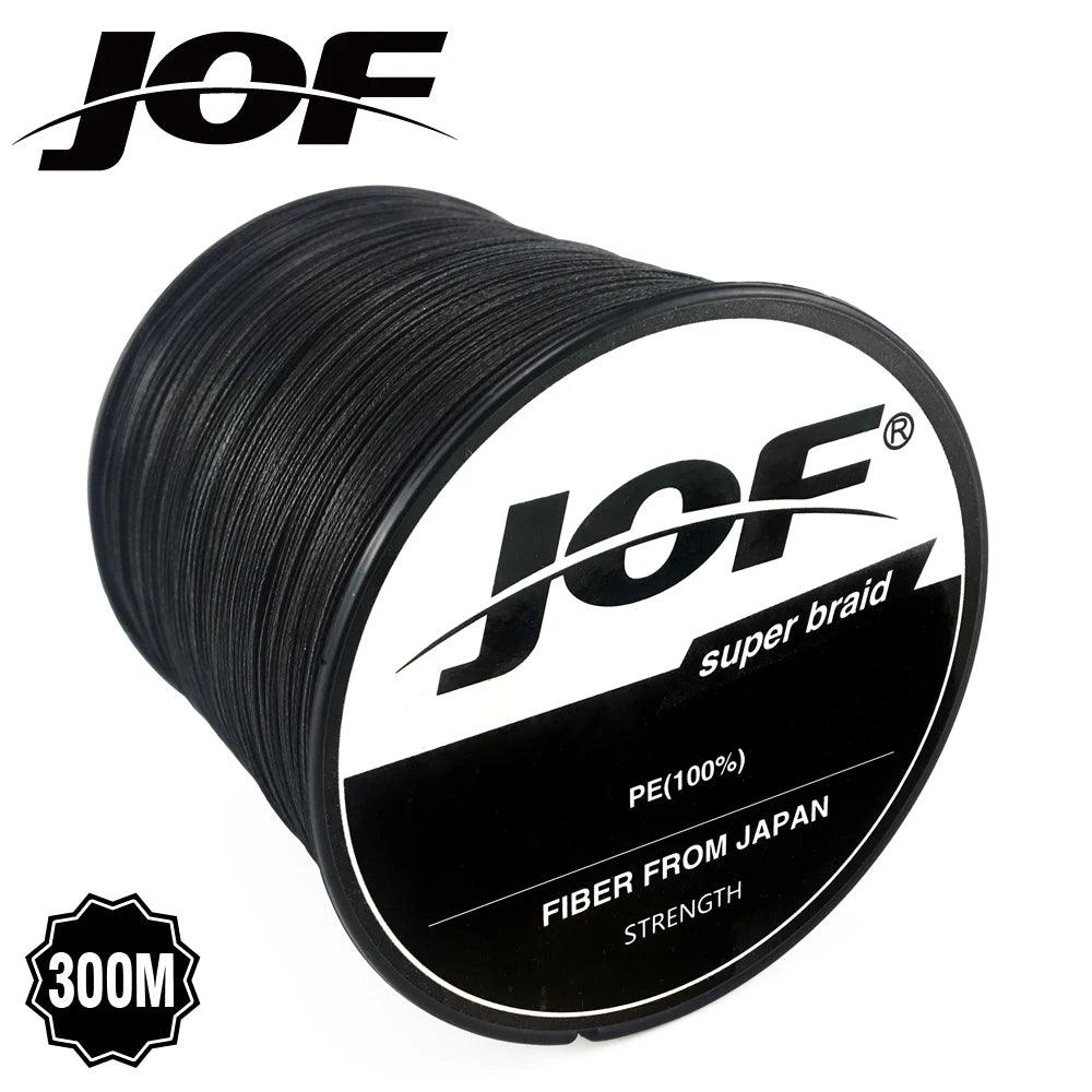 JOF 300M 500M 1000M 8 Strands 4 Strands 18-88LB PE Braided Fishing Wire Multifilament Super Strong Fishing Line Japan Multicolor - Nex Fisher Hub