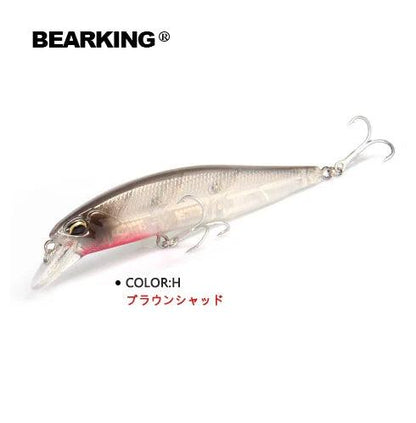 Bearking Retail fishing tackle   A+ fishing lures hard bait 5color for choose 100mm 14.5g  minnow,quality professional minnow