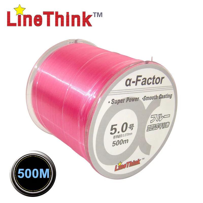 LineThink A-Factor Premium Quality Nylon Monofilament Fishing Line 500m