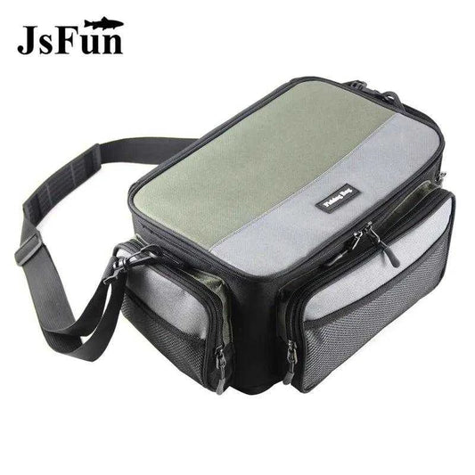 Multifunctional Fishing Bag Shoulder PJ139 with durable design and multiple pockets.