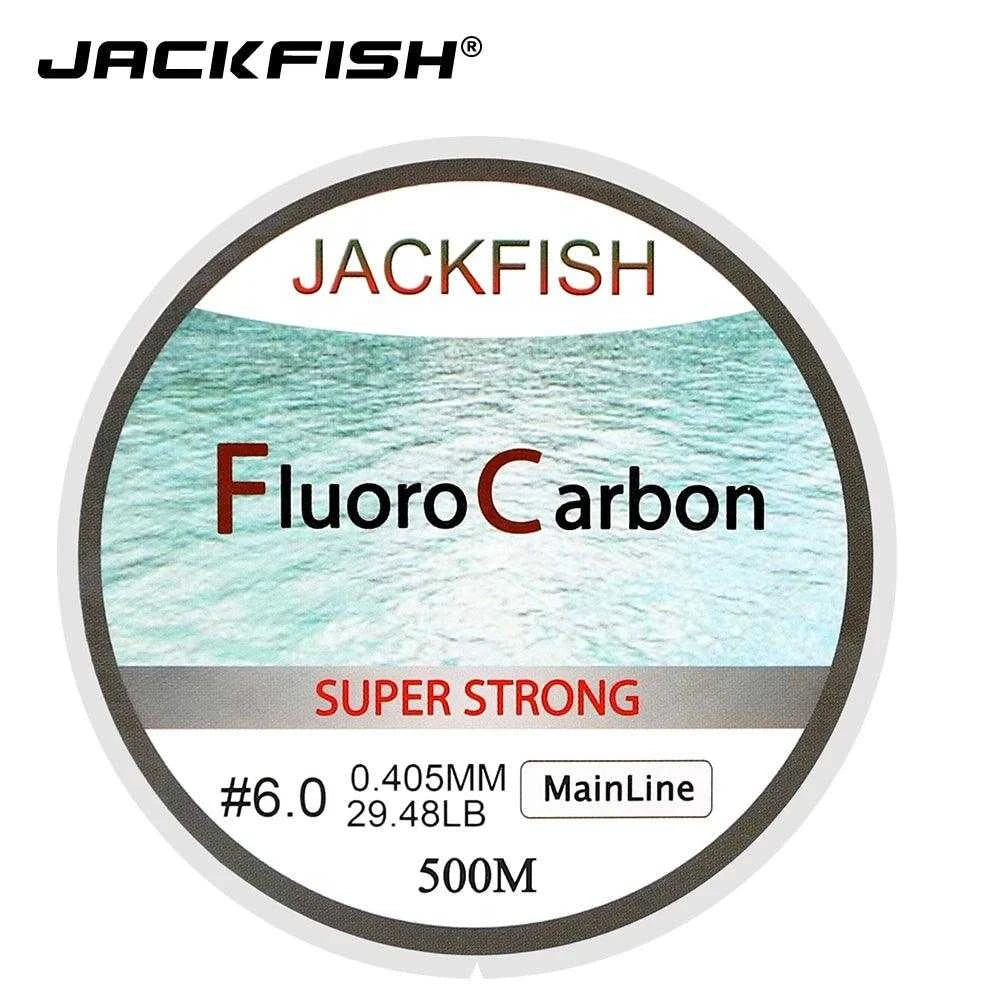 Jackfish Fluorocarbon Fishing Line 500 meters - Nex Fisher Hub