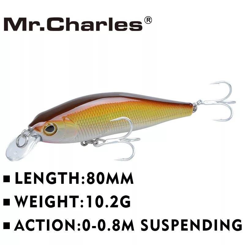 Mr.Charles CMC012  80mm/10.2g 0-0.8m Crankbait