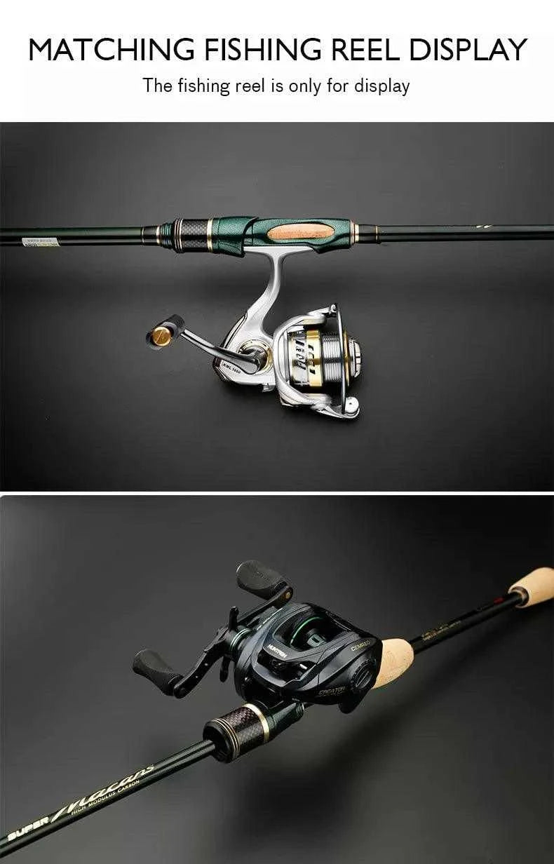 CEMREO MACAN Spinning Carbon Rod (1.8m / 2.4m) - Nex Fisher Hub