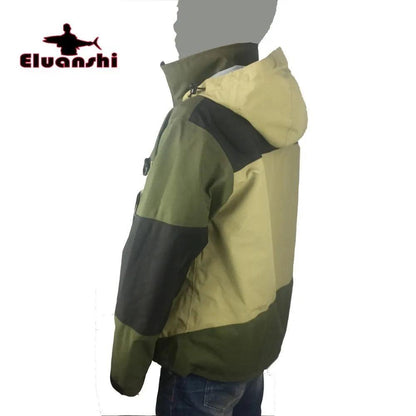 ELUANSHI Waterproof Breathable Fly Fishing Clothes Wader Jacket Wading clothing apparel - Nex Fisher Hub