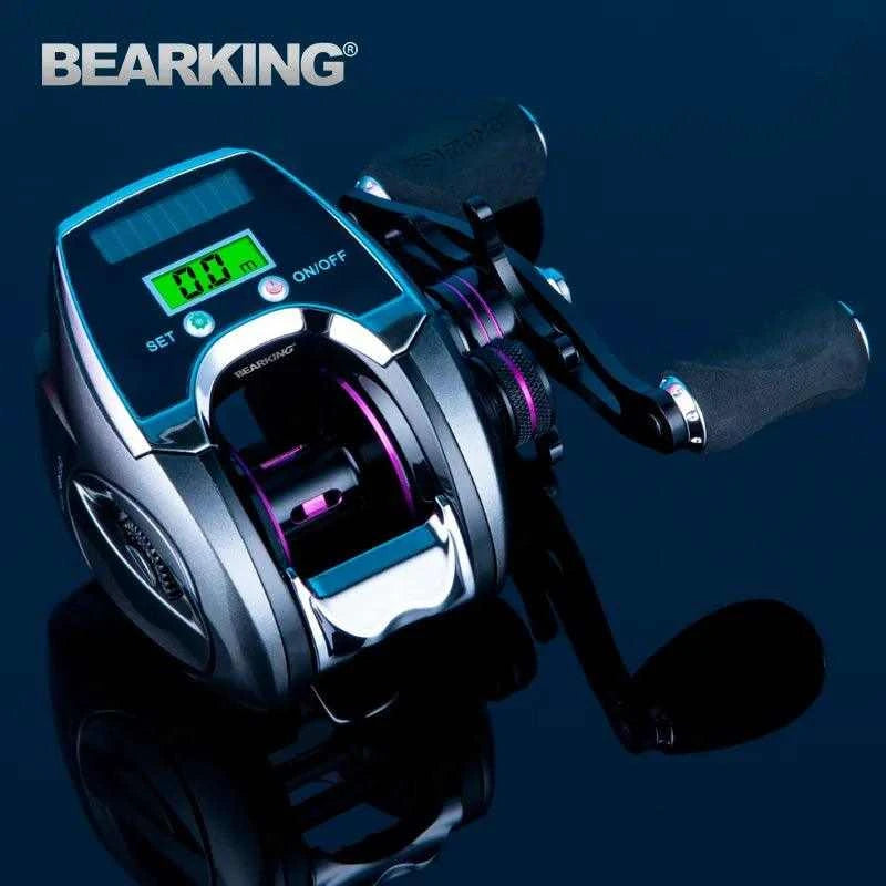 Bearking SX Digital Counter Baitcast Reel Cast Smart & Precise - Nex Fisher Hub