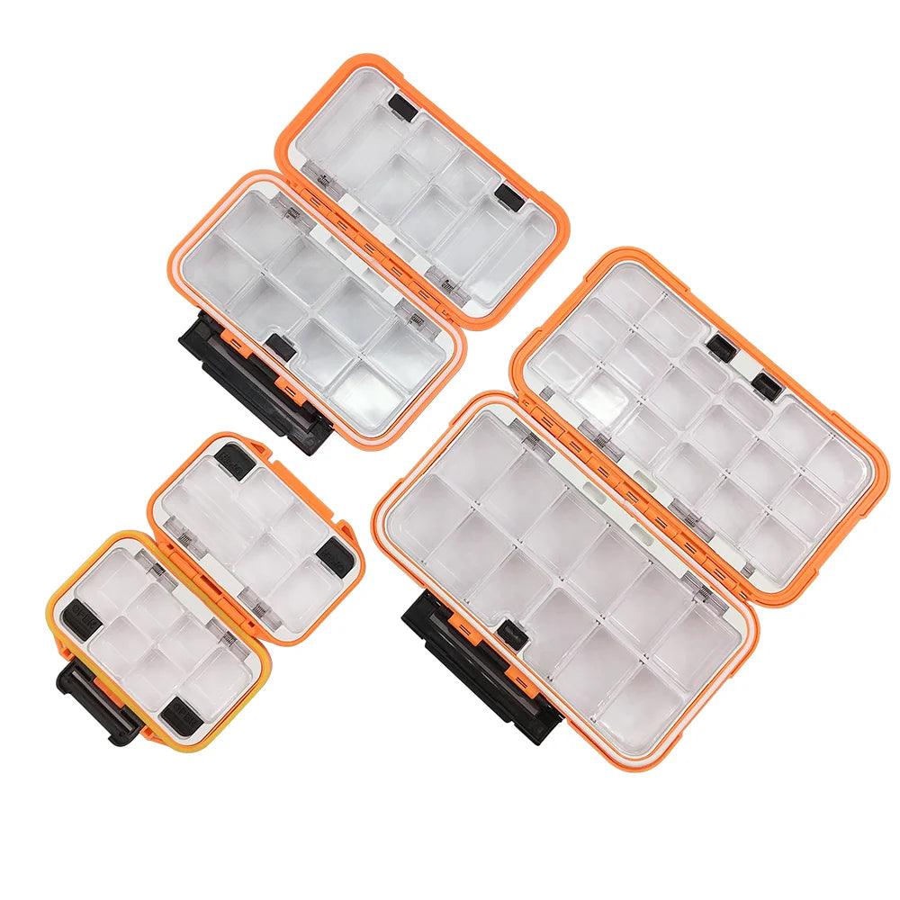 Fishing waterproof accessories box, small road sub box, fish hook storage box, table fishing tools, fishing supplies