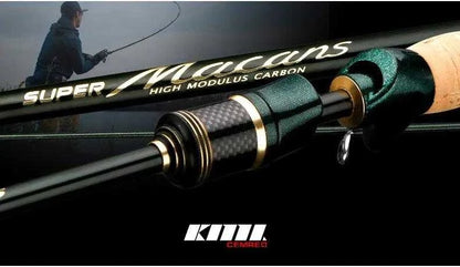 CEMREO MACAN Spinning Carbon Rod, lightweight travel fishing rod with durable carbon construction, for freshwater and saltwater fishing.