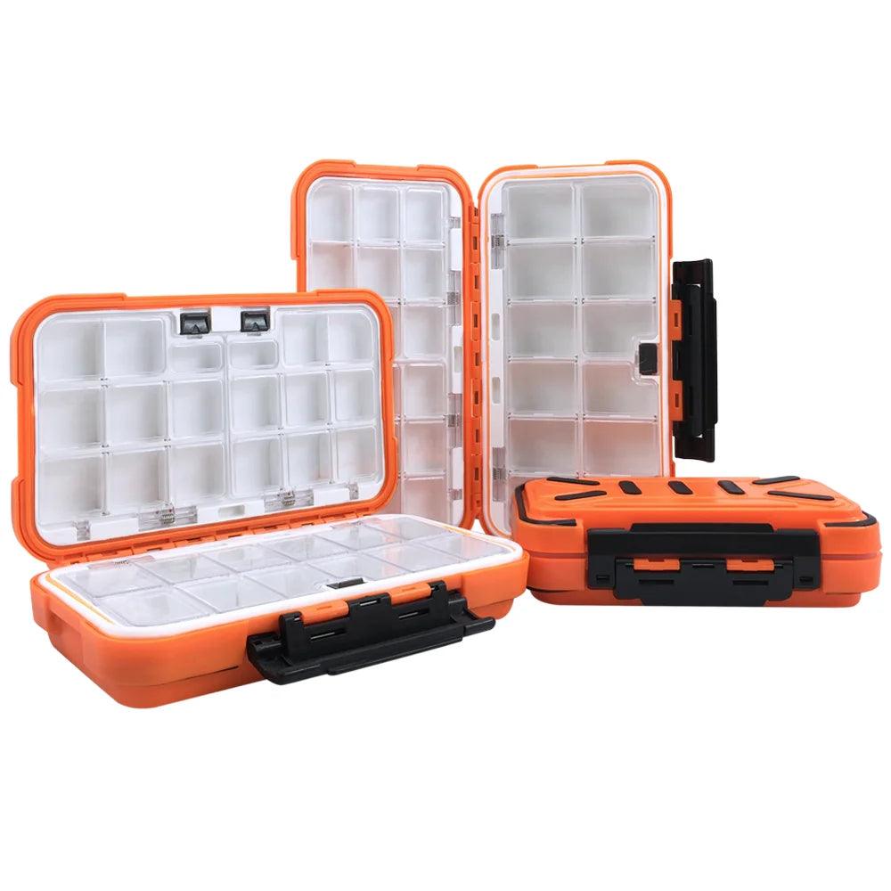 Fishing waterproof accessories box, small road sub box, fish hook storage box, table fishing tools, fishing supplies